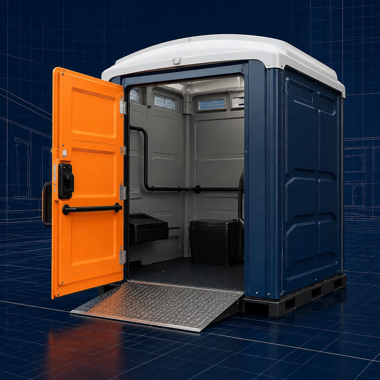 Portable restroom rental planning for Winston, OR