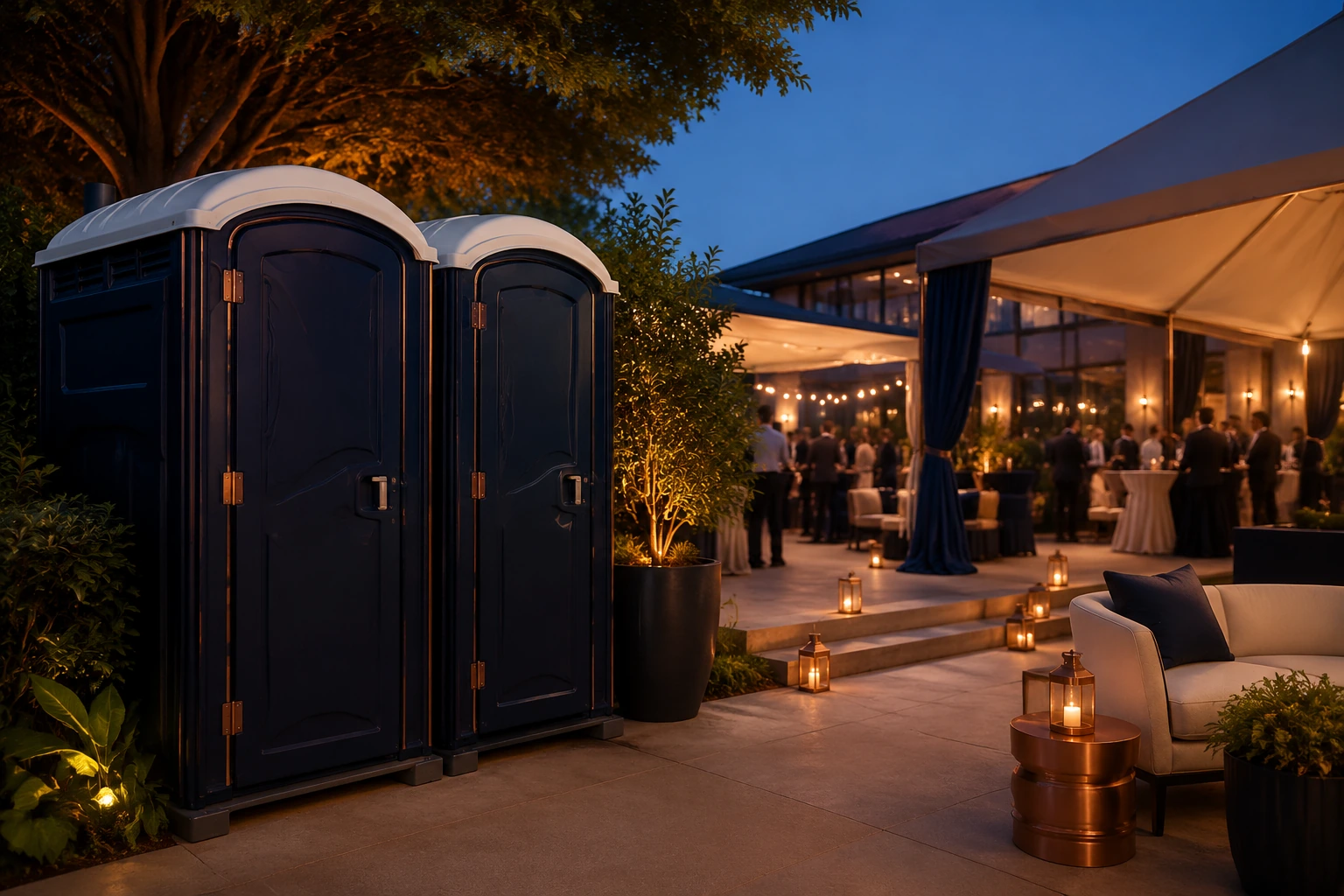 Portable restroom rental planning for Oakland, OR